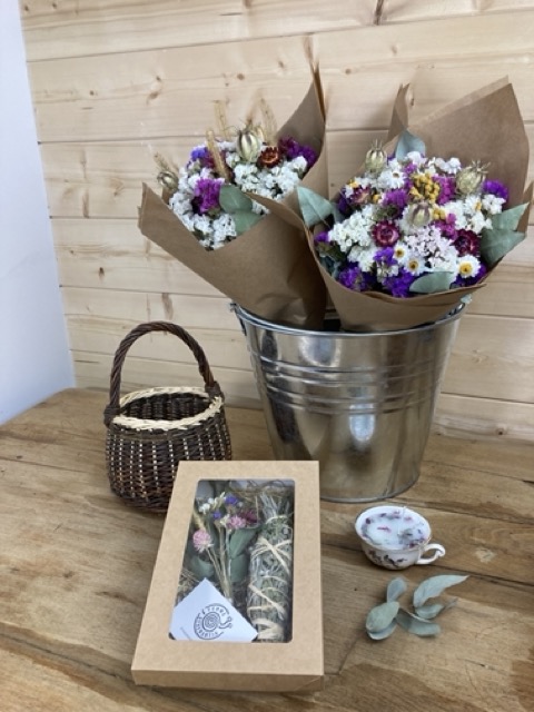 fleurs séchées bio pays basque ferme oyhenartia